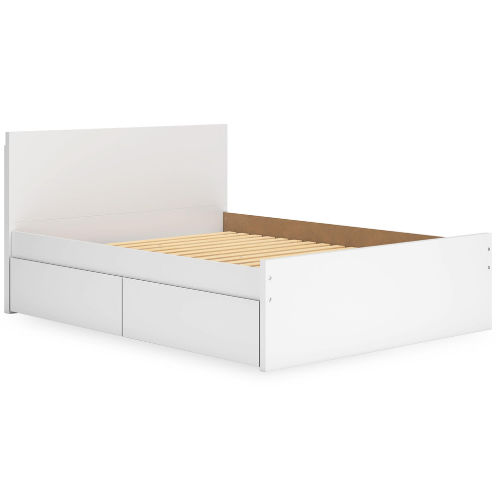  Signature Design by Ashley Onita EB9630B12 Queen Panel Platform Bed with 1 Side Storage IMAGE 8