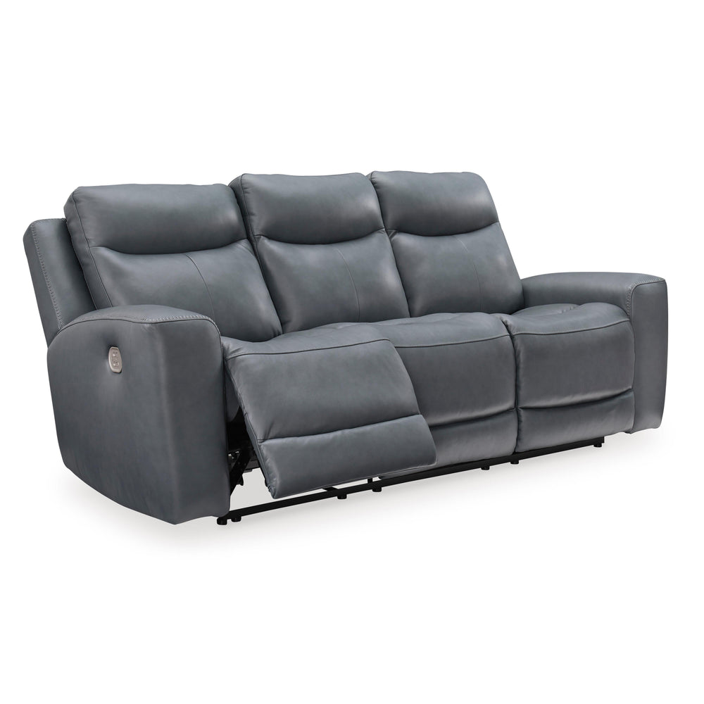  Signature Design by Ashley Mindanao U5950415C Power Reclining Sofa with Adjustable Headrest IMAGE 2