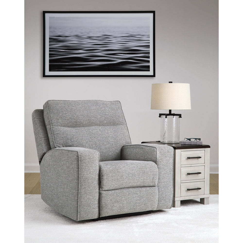  Signature Design by Ashley Biscoe 9050313 Power Recliner with Adjustable Headrest IMAGE 5