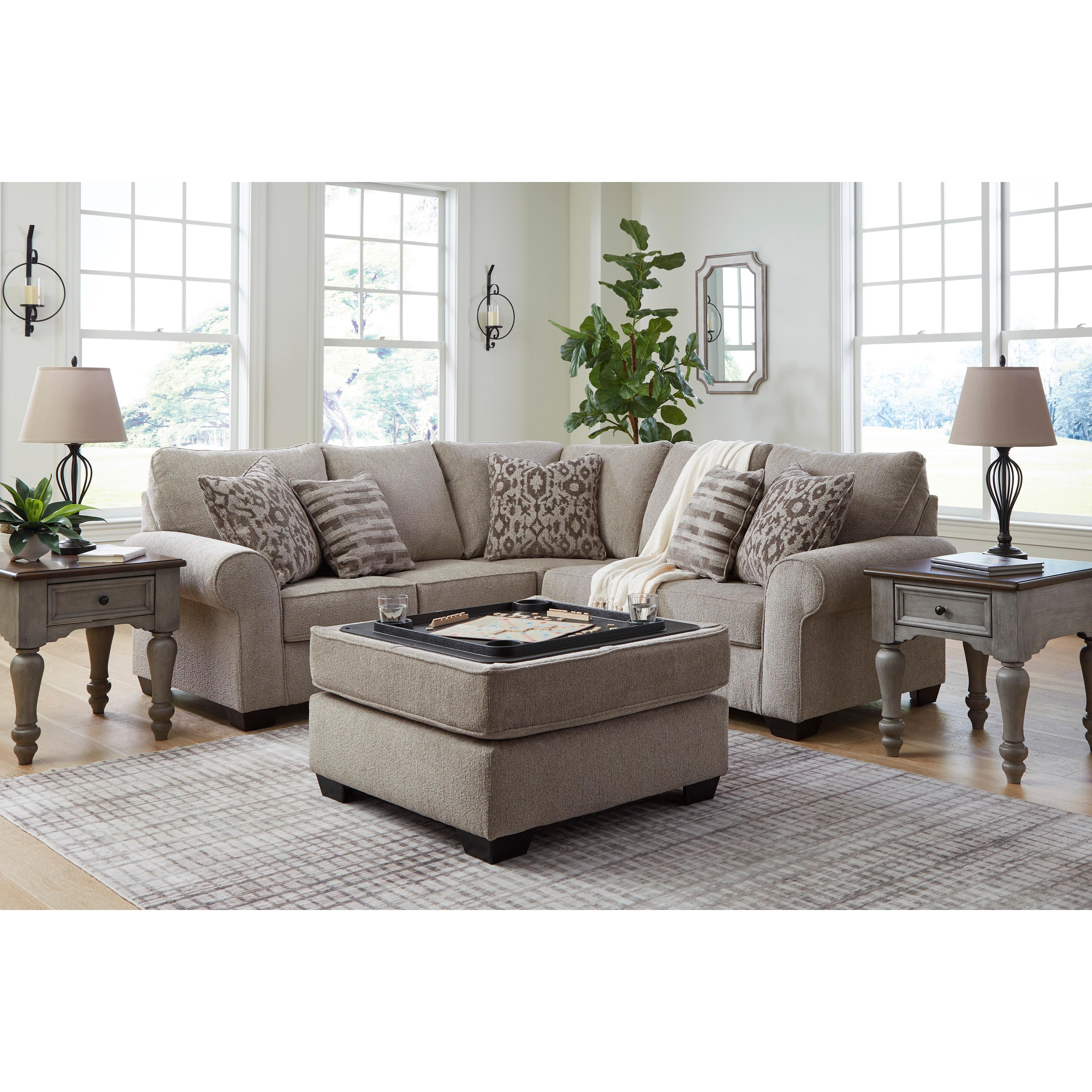 Signature Design by Ashley Claireah 90603S1 2 pc Sectional IMAGE 6