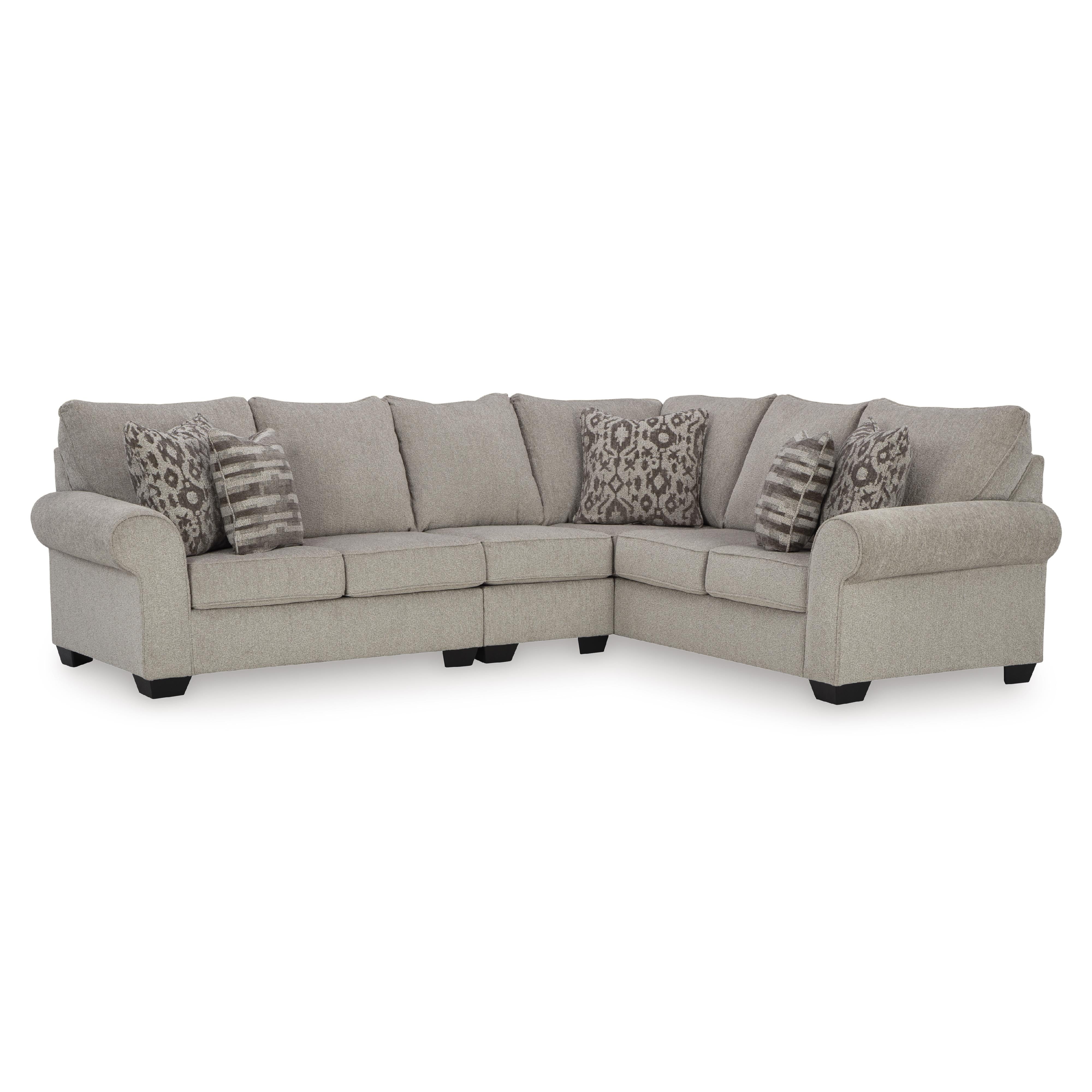  Signature Design by Ashley Claireah 90603S4 3 pc Sectional IMAGE 1