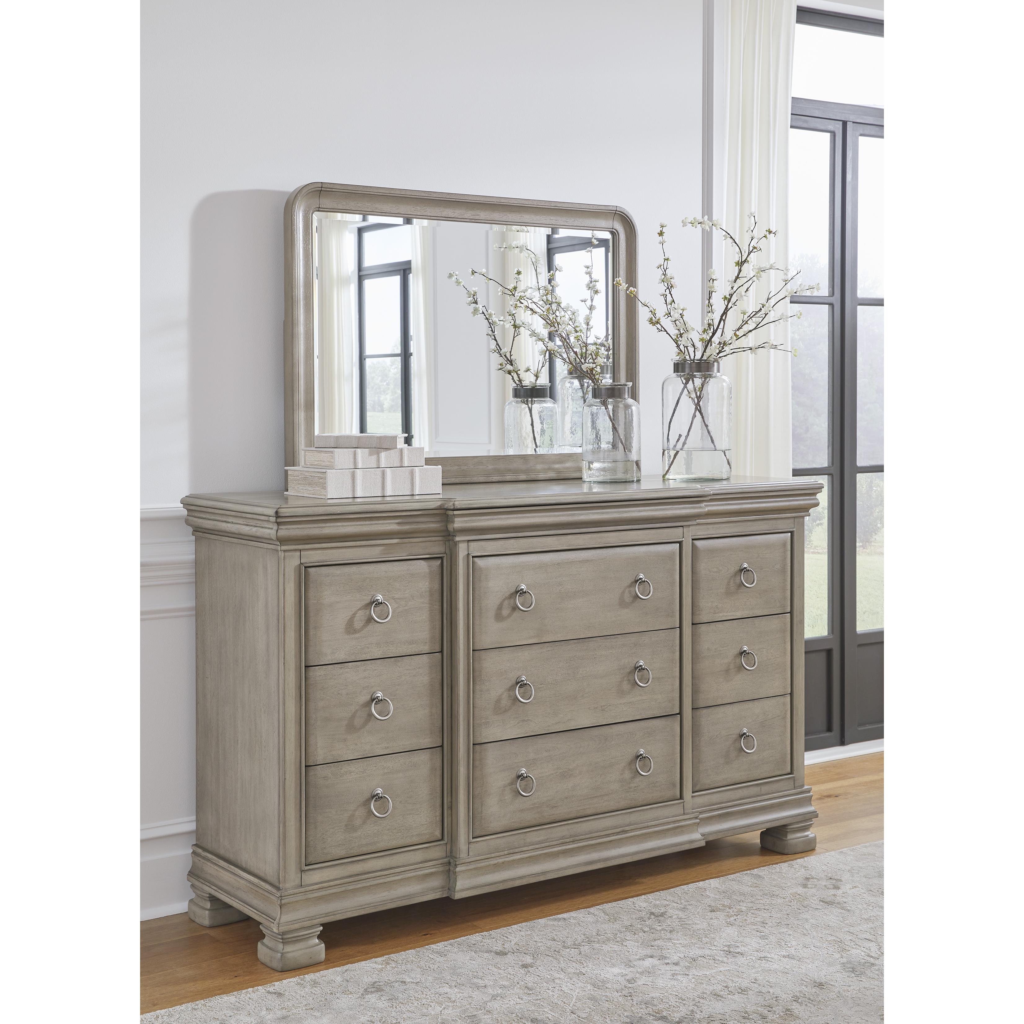  Signature Design by Ashley Lexorne B924B1 Dresser and Mirror IMAGE 2
