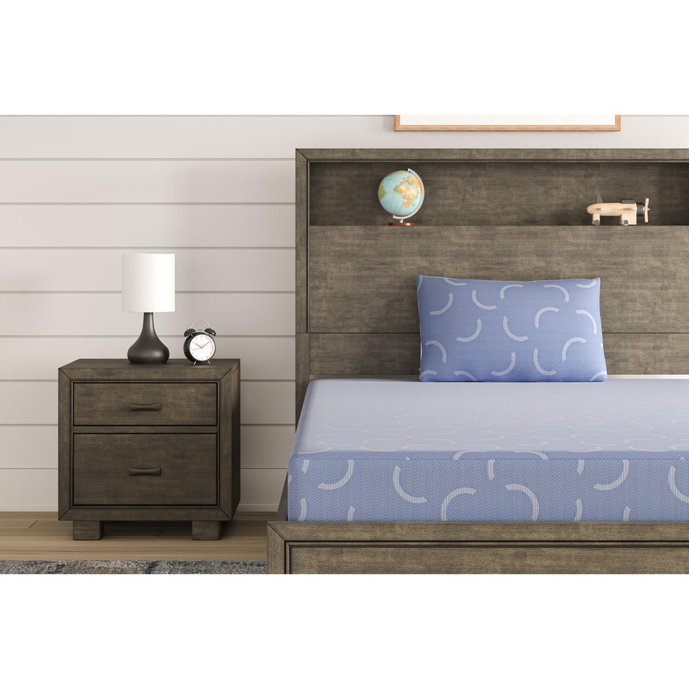  Sierra Sleep iKidz Ocean M43011 Twin Mattress and Pillow IMAGE 4