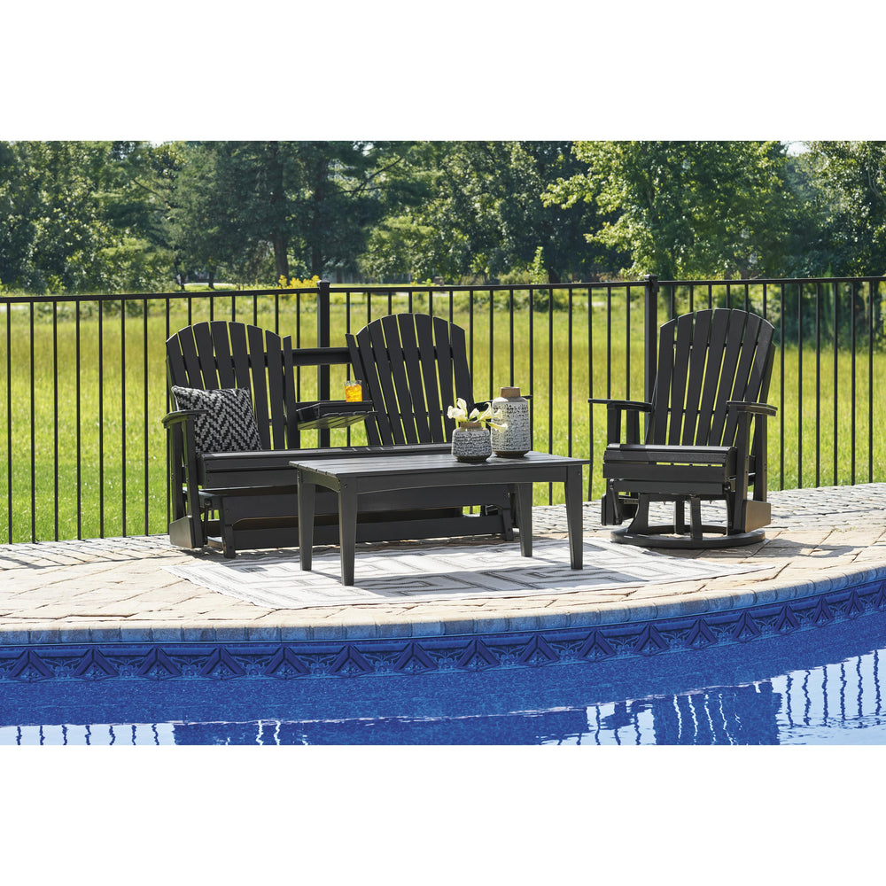  Signature Design by Ashley Hyland wave P108-835 Glider Loveseat IMAGE 11