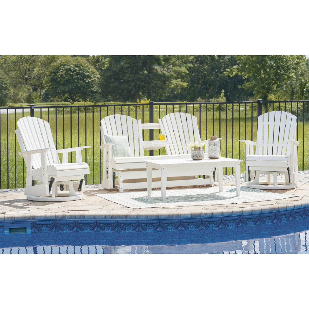  Signature Design by Ashley Hyland wave P111-835 Glider Loveseat IMAGE 7