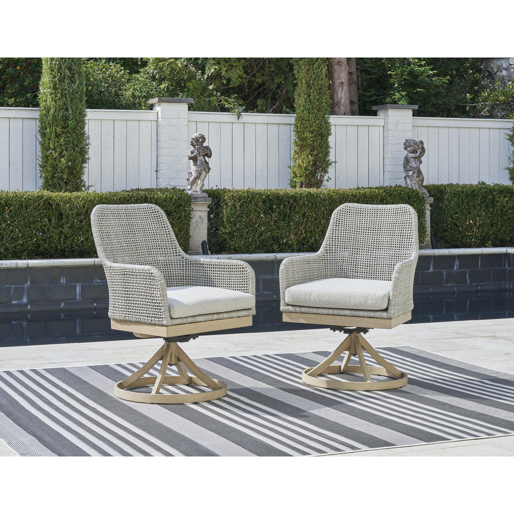  Signature Design by Ashley Seton Creek P798-602A Swivel Chair with Cushion IMAGE 5
