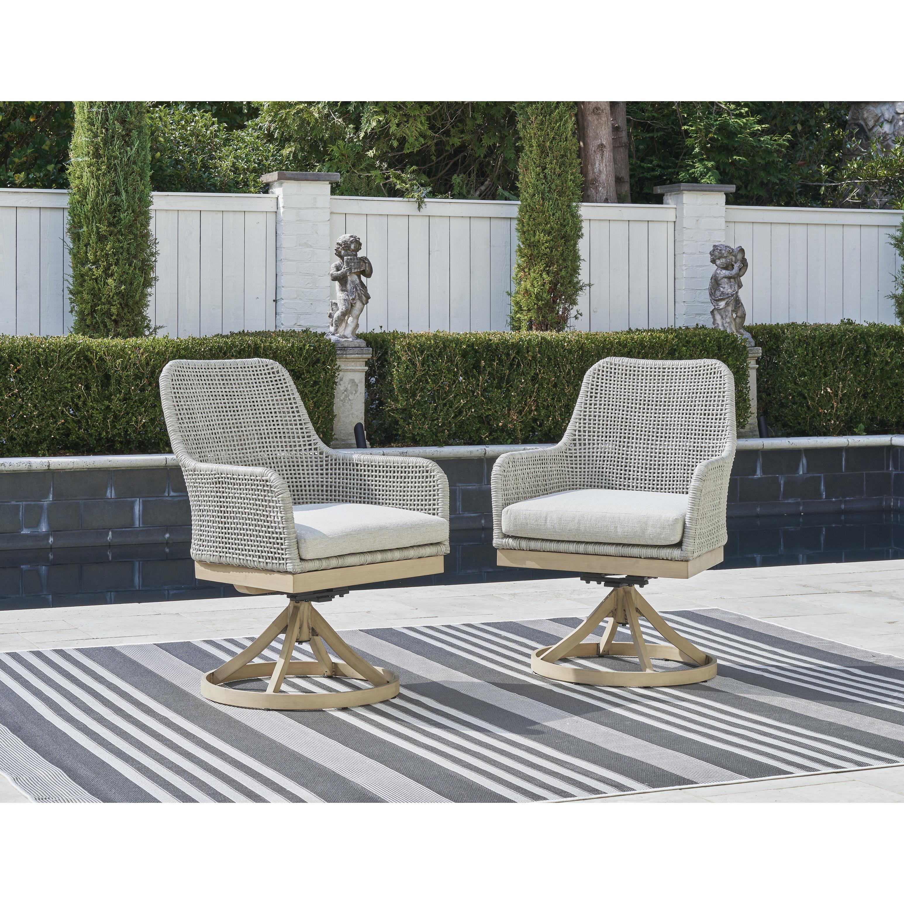  Signature Design by Ashley Seton Creek P798-602A Swivel Chair with Cushion IMAGE 5