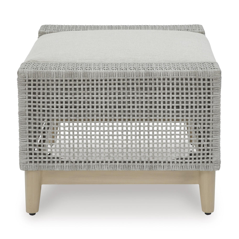  Signature Design by Ashley Seton Creek P798-814 Ottoman with Cushion IMAGE 3