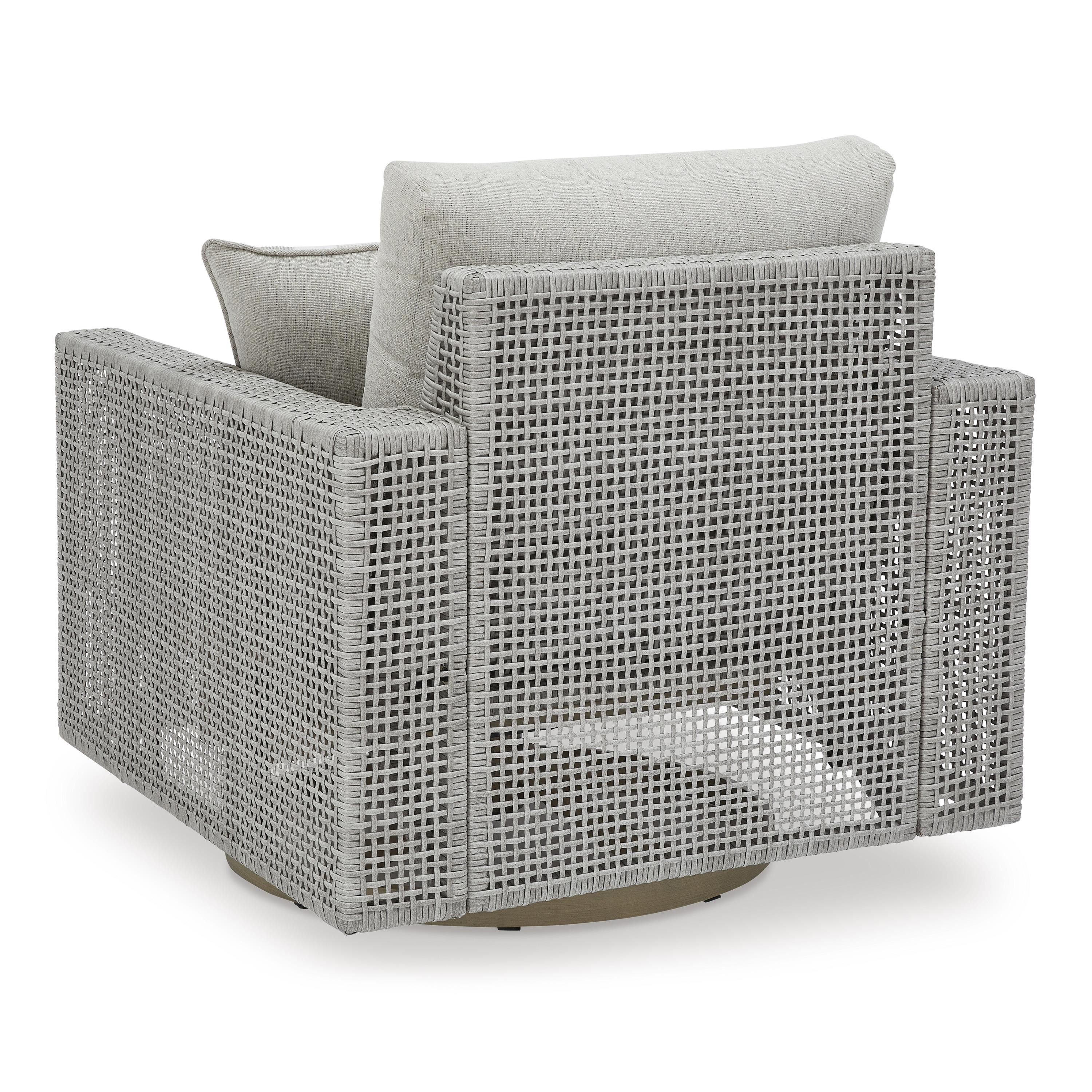  Signature Design by Ashley Seton Creek P798-821 Swivel Lounge with Cushion IMAGE 4
