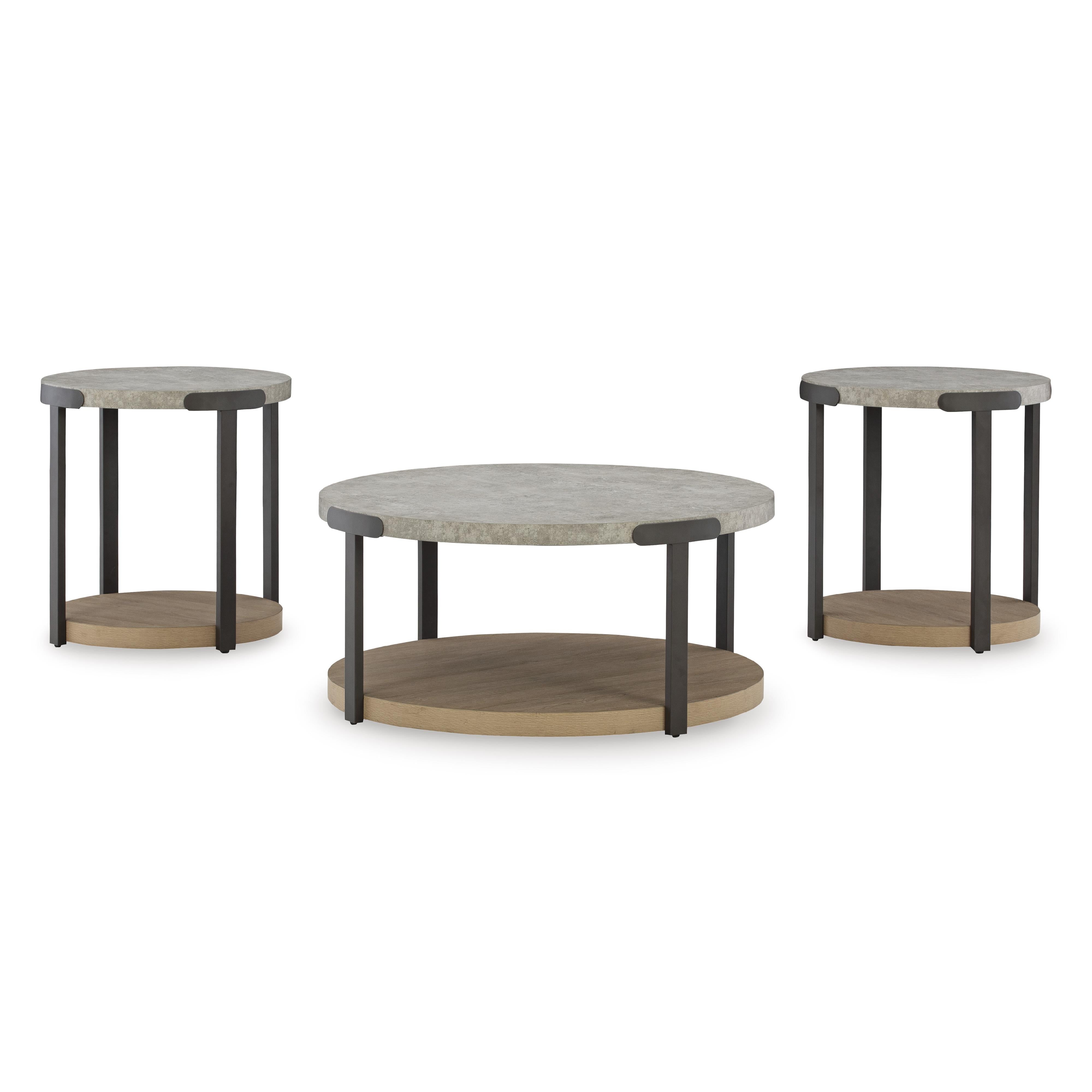  Signature Design by Ashley Darthurst T383-13 Occasional Table Set IMAGE 2
