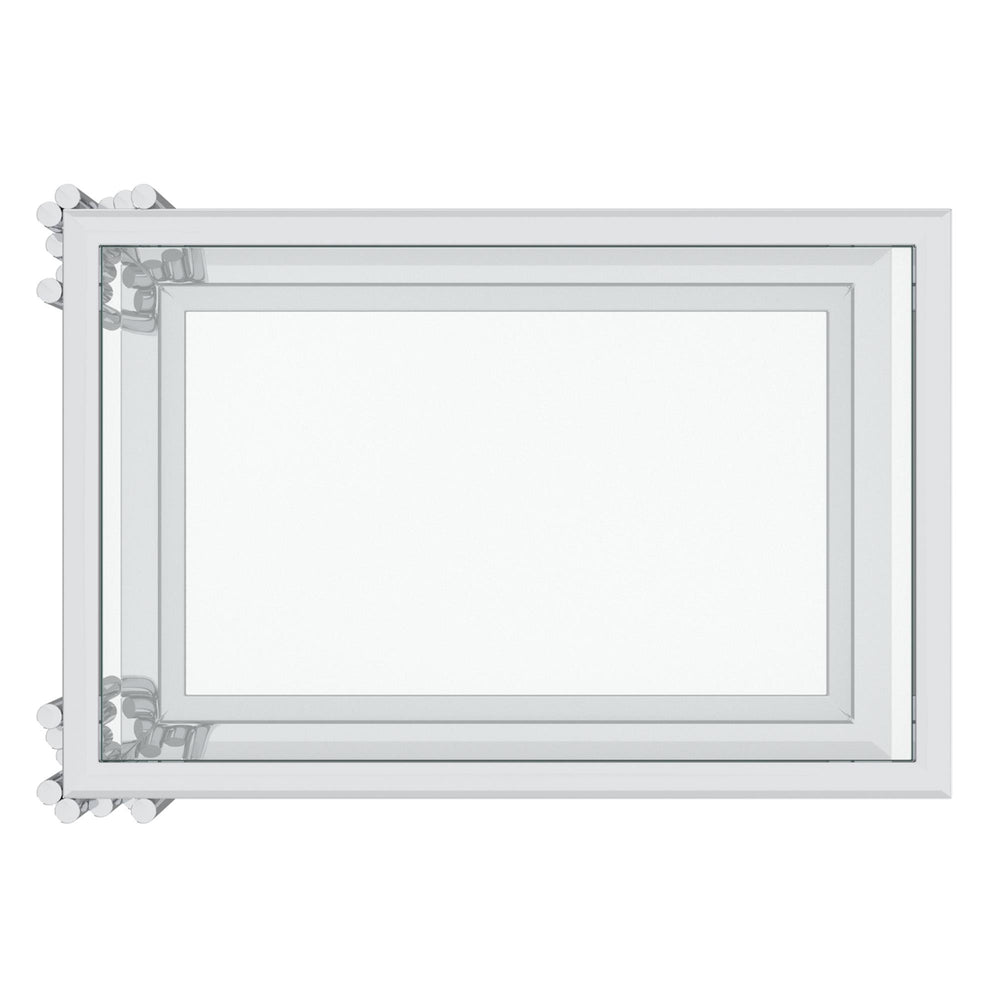  !nspire Estrel 501-630CH_S Small Accent Table - Silver IMAGE 6