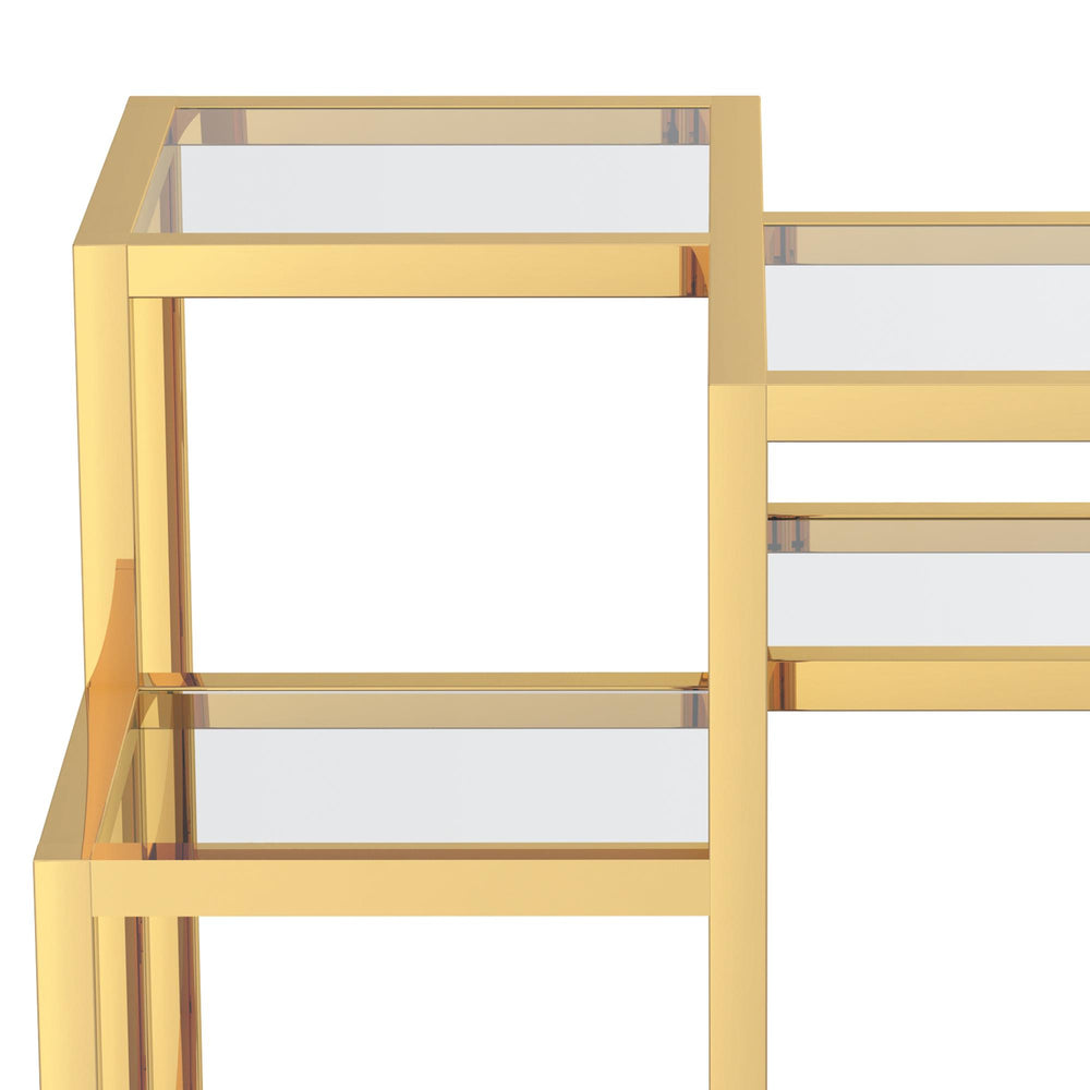  !nspire Casini 501-632GL Accent Table - Gold IMAGE 7
