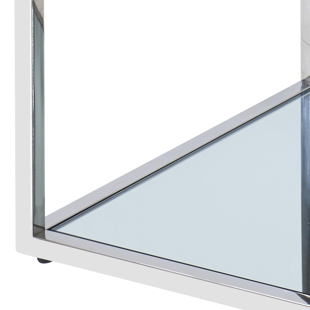  !nspire Casini 301-632CH_S Small Square Coffee Table - Silver IMAGE 6