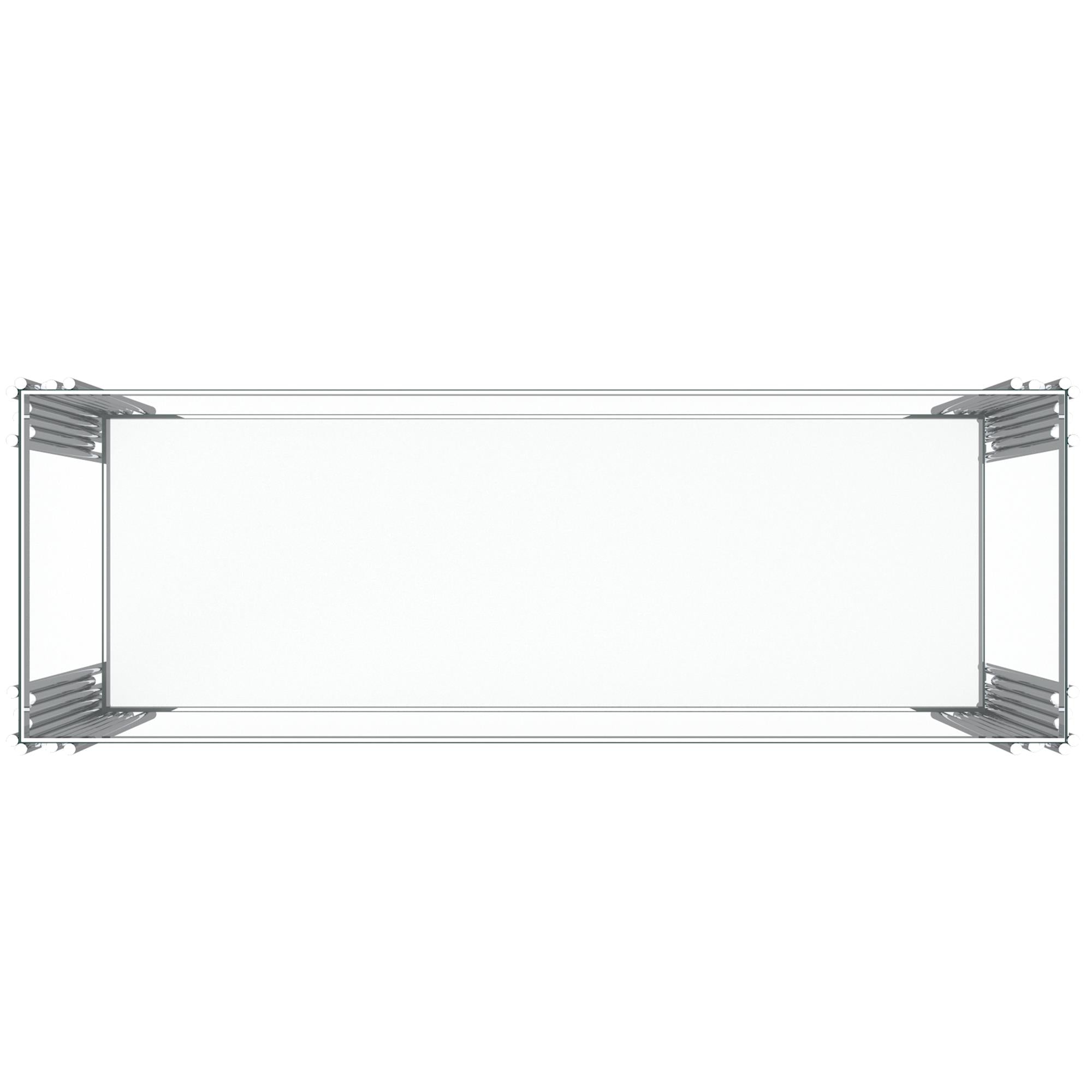  !nspire Estrel 502-630CH Console Table - Silver IMAGE 5