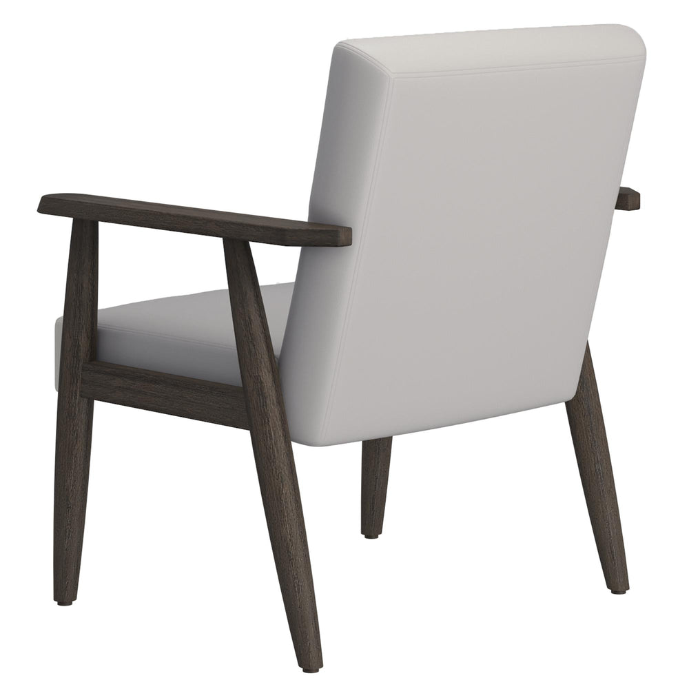  Worldwide Home Furnishings Wilder 403-589GB Accent Chair - Grey-Beige and Weathered Brown IMAGE 3