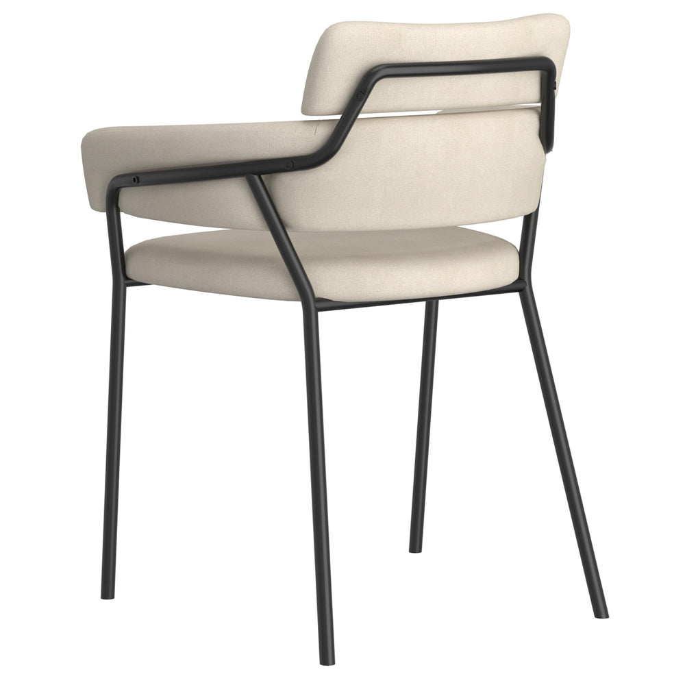  !nspire Axel 202-674BEG Dining Chair - Beige and Black IMAGE 3