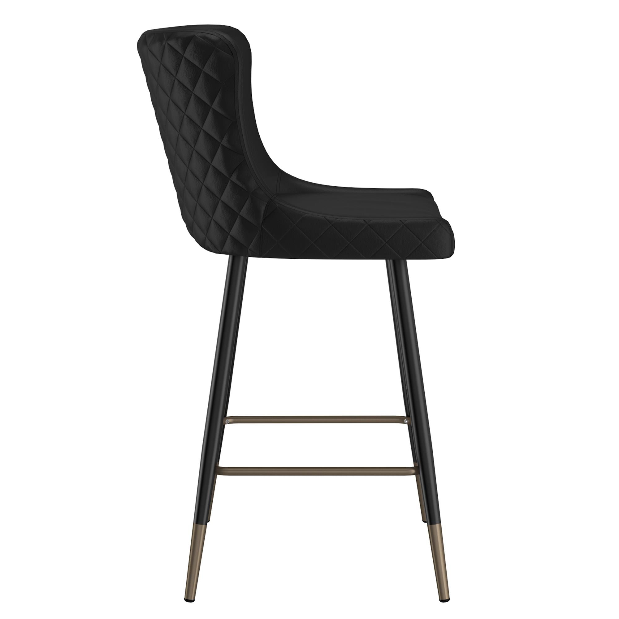  !nspire Xander 203-620BK 26" Counter Stool - Black IMAGE 5