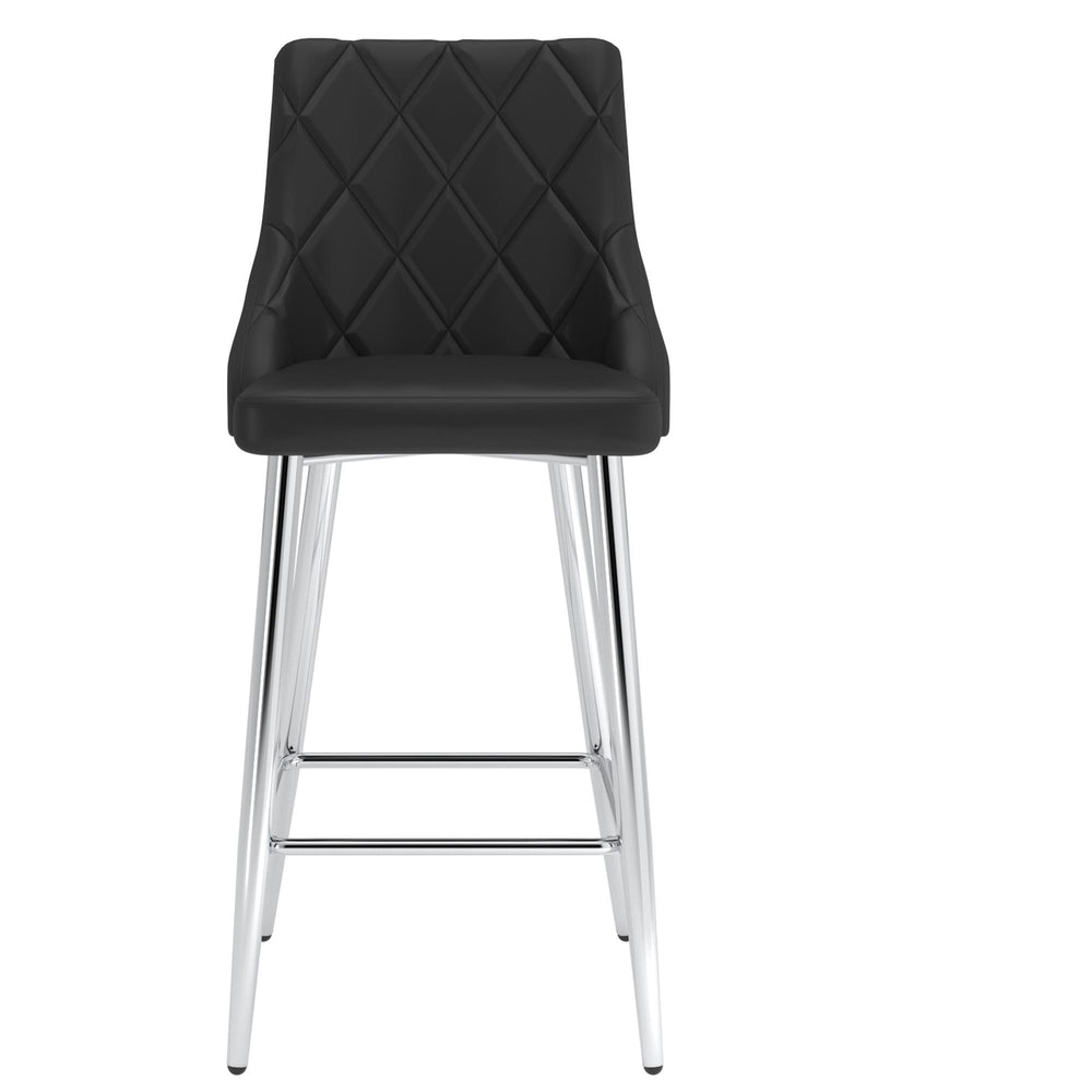  !nspire Devo 203-087BK 26" Counter Stool - Black IMAGE 4