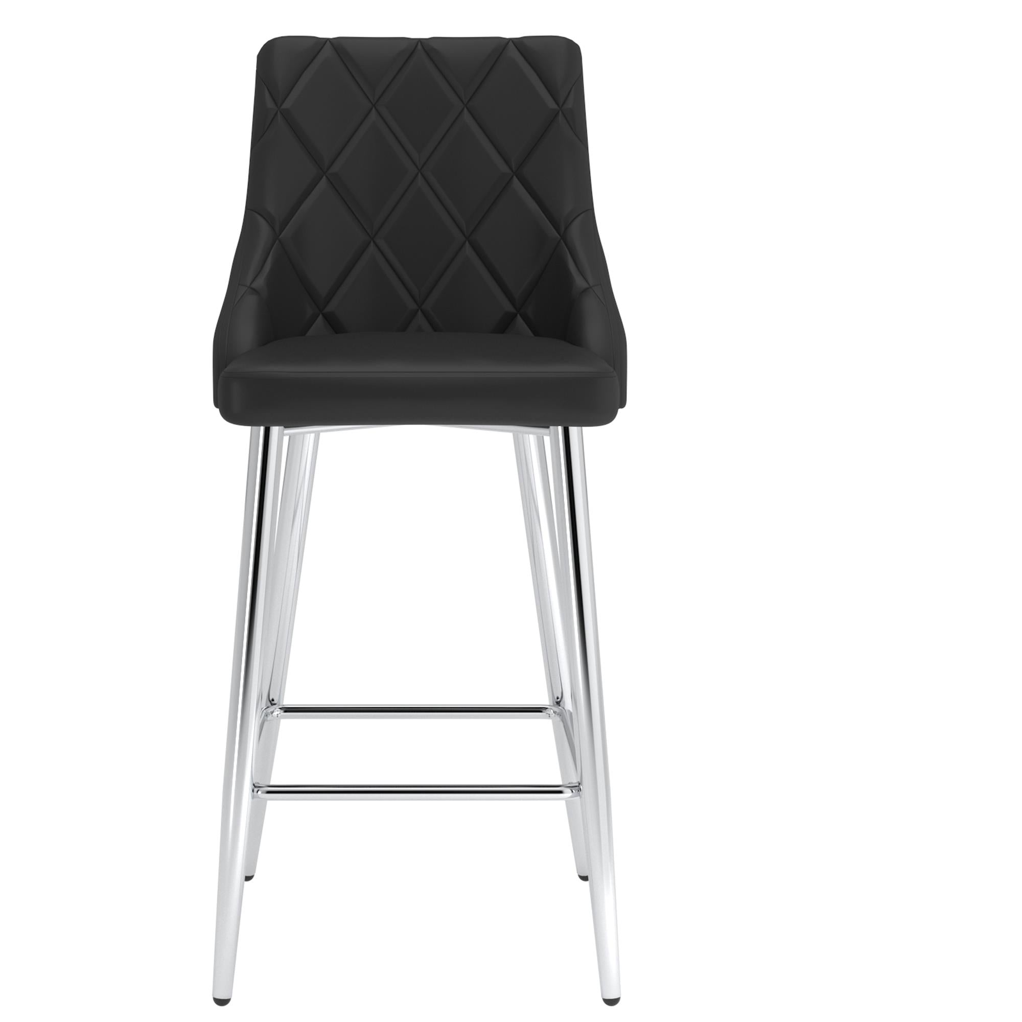  !nspire Devo 203-087BK 26" Counter Stool - Black IMAGE 4