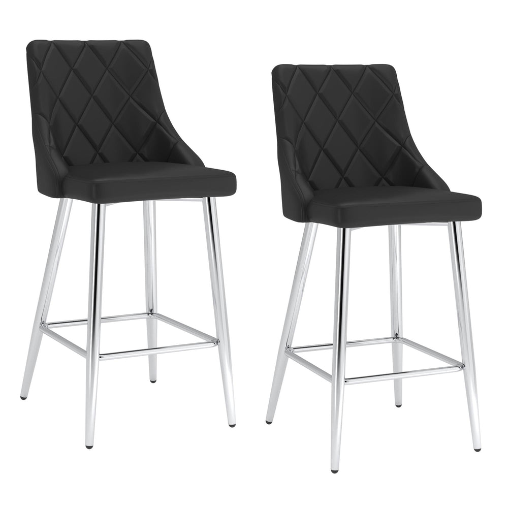  !nspire Devo 203-087BK 26" Counter Stool - Black IMAGE 7