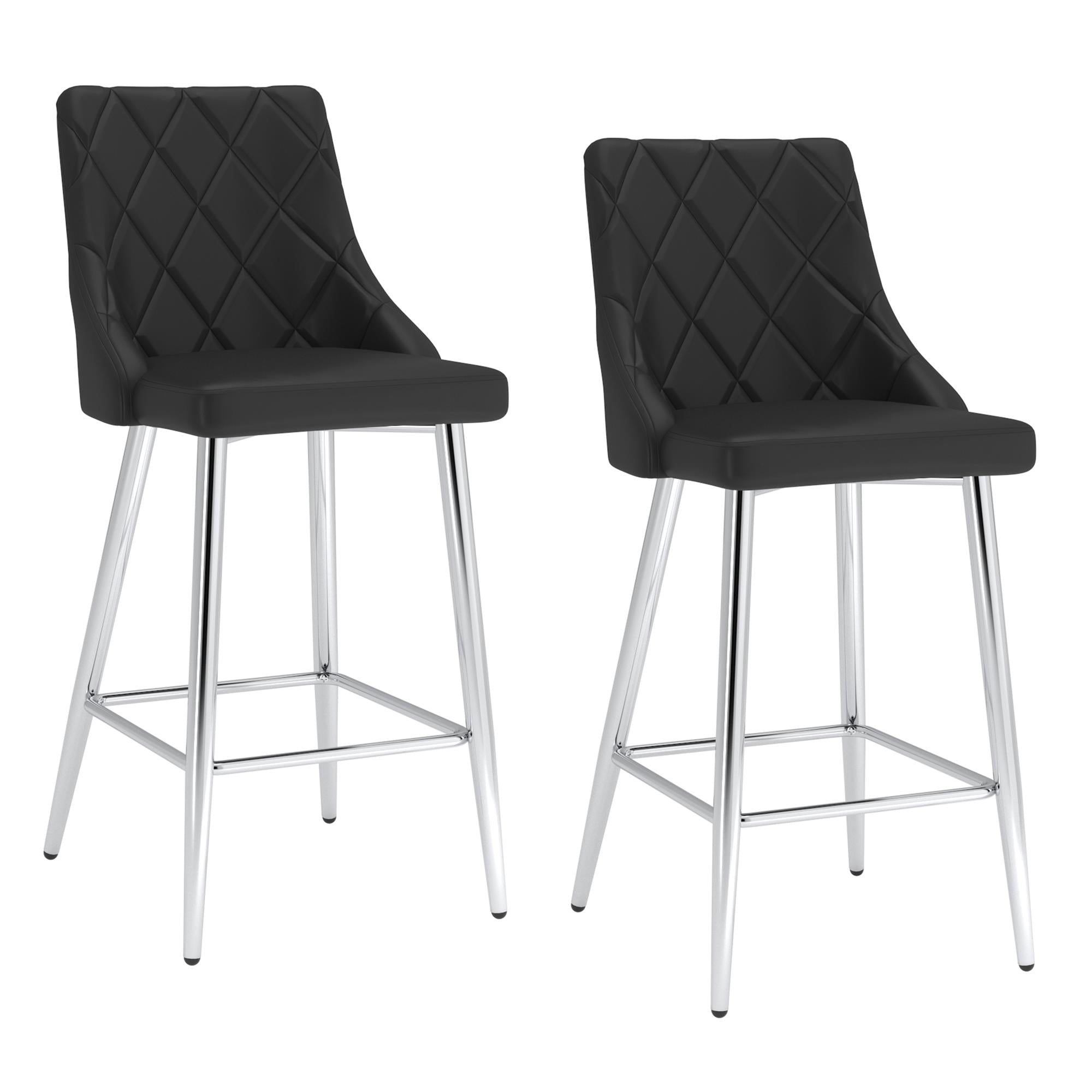  !nspire Devo 203-087BK 26" Counter Stool - Black IMAGE 7