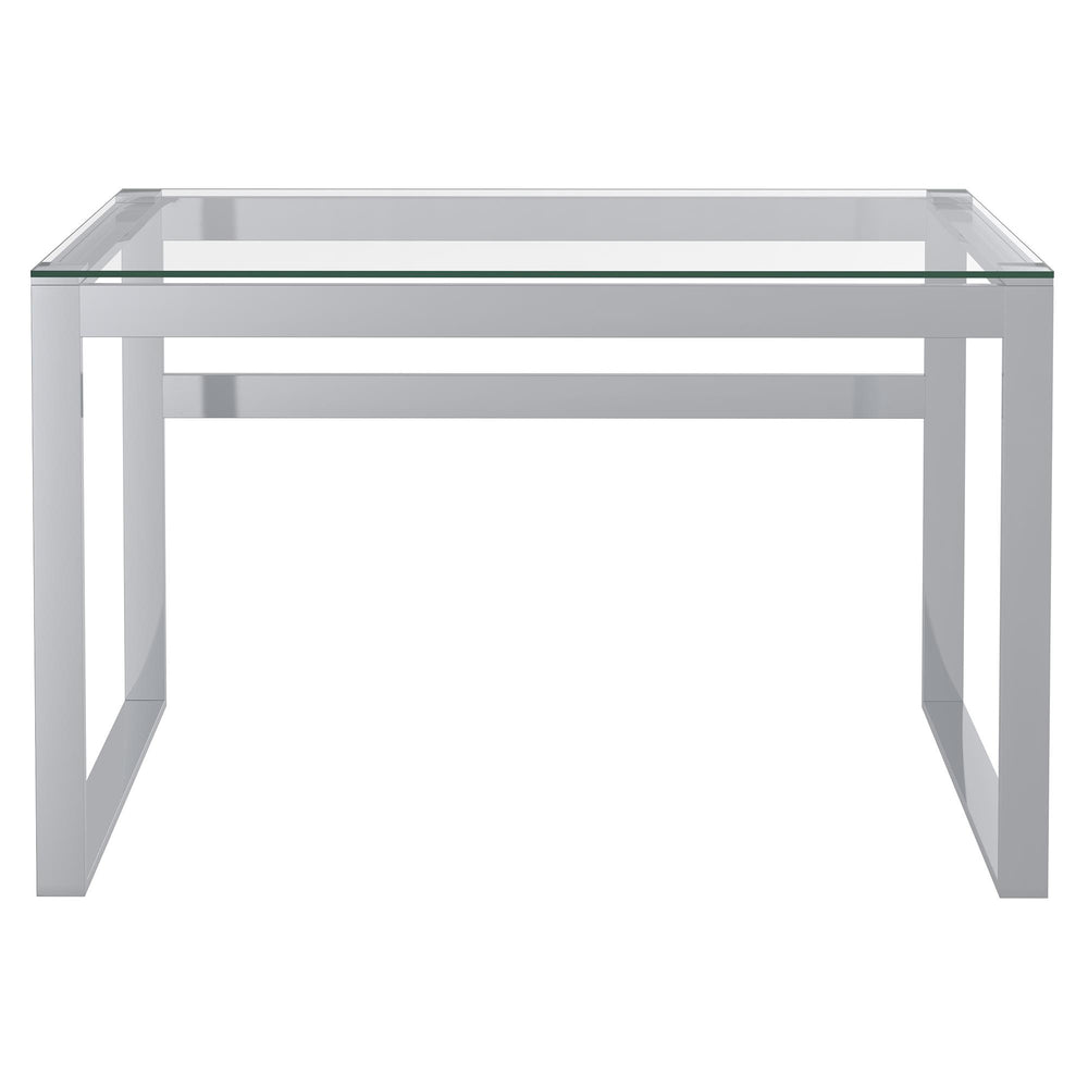  !nspire Zevon 801-408CH Desk - Silver IMAGE 3
