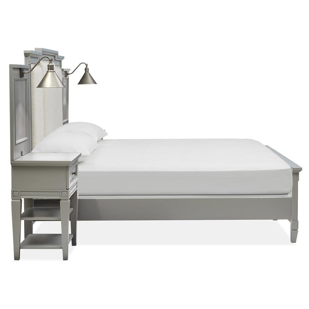  Magnussen Glenbrook B5668-75B California King Wall Bed with Upholstered Headboard IMAGE 3