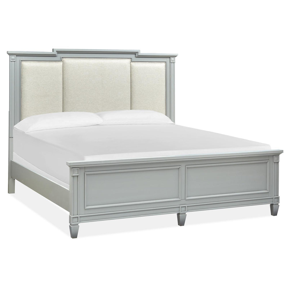  Magnussen Glenbrook B5668-75 California King Panel Bed with Upholstered Headboard IMAGE 1