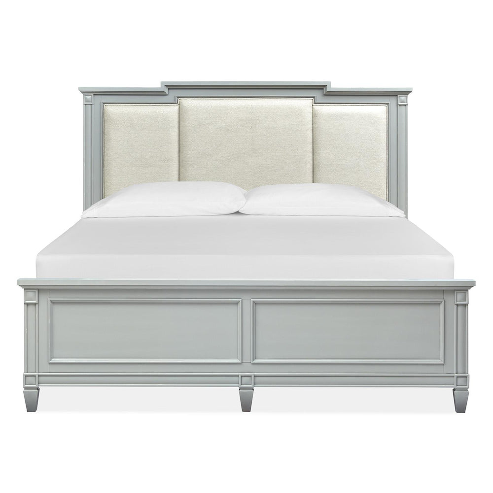  Magnussen Glenbrook B5668-75 California King Panel Bed with Upholstered Headboard IMAGE 2