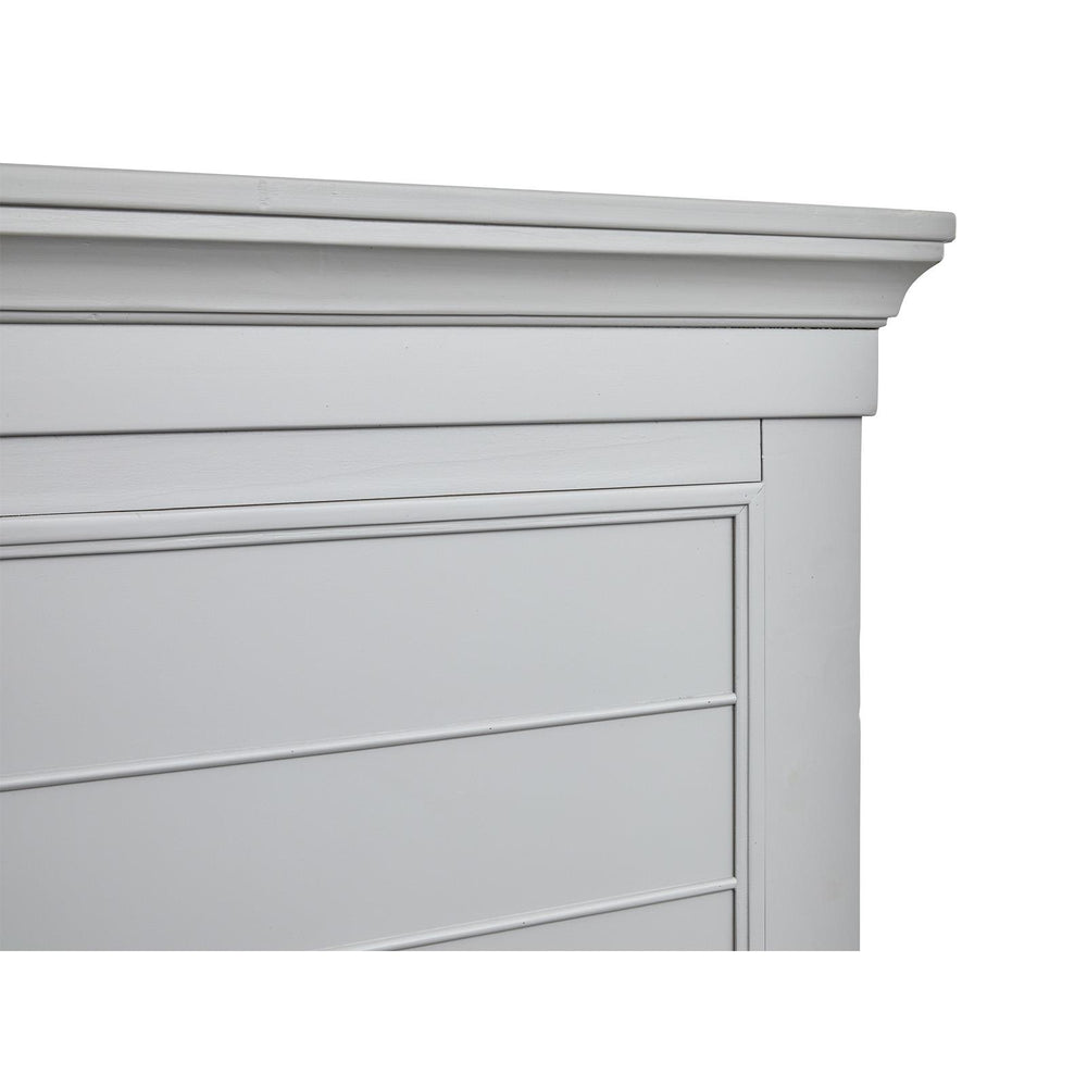  Magnussen Charleston B5611-55GY Queen Panel Storage Bed - Grey IMAGE 5