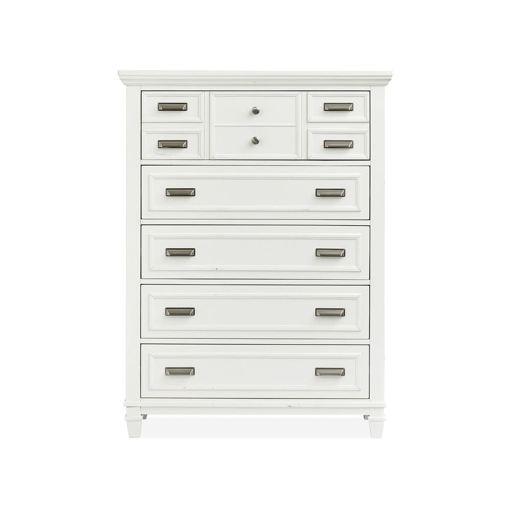  Magnussen Charleston B5611-10WH Drawer Chest - White IMAGE 3