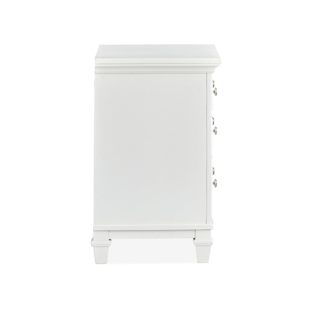  Magnussen Charleston B5611-01WH Drawer Nightstand - White IMAGE 4