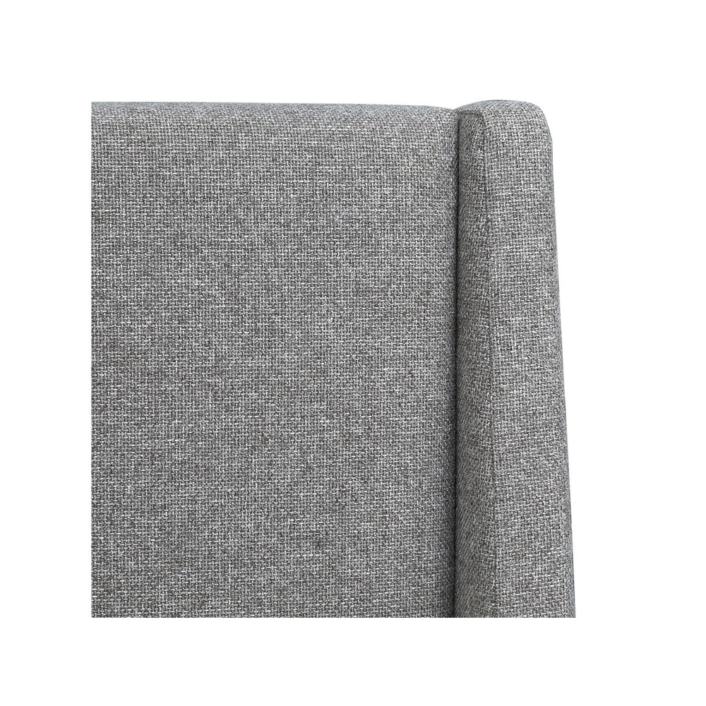  Magnussen Lindon B5570-60G King Grey Upholstered Island Bed IMAGE 4