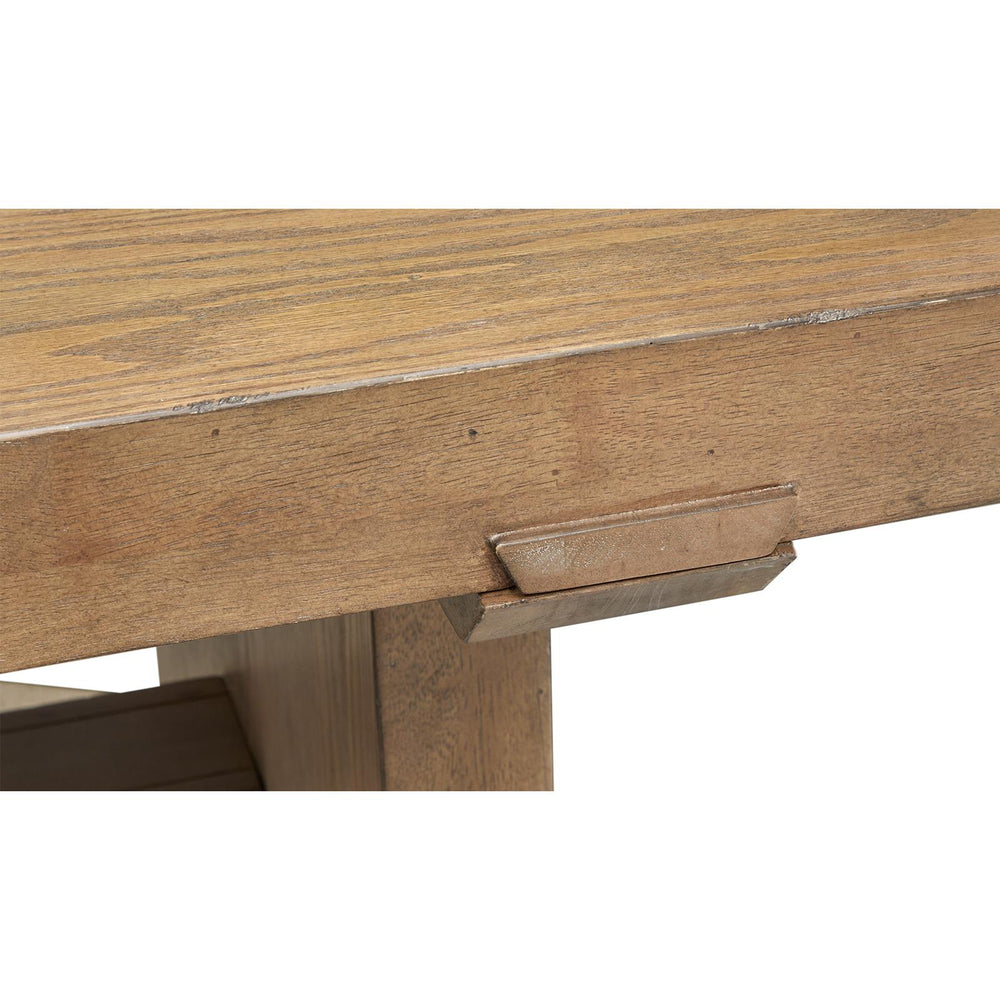  Magnussen Lindon D5570-21 Trestle Dining Table IMAGE 5
