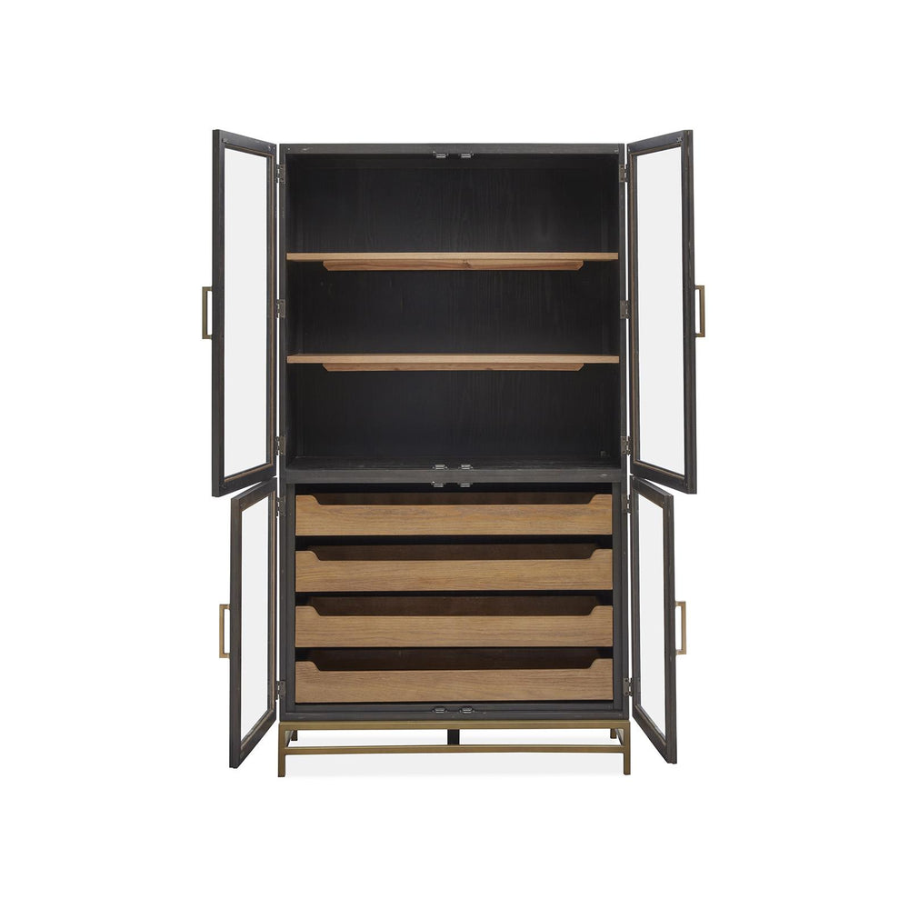  Magnussen Lindon D5570-01B Two Tone Dining Cabinet IMAGE 5