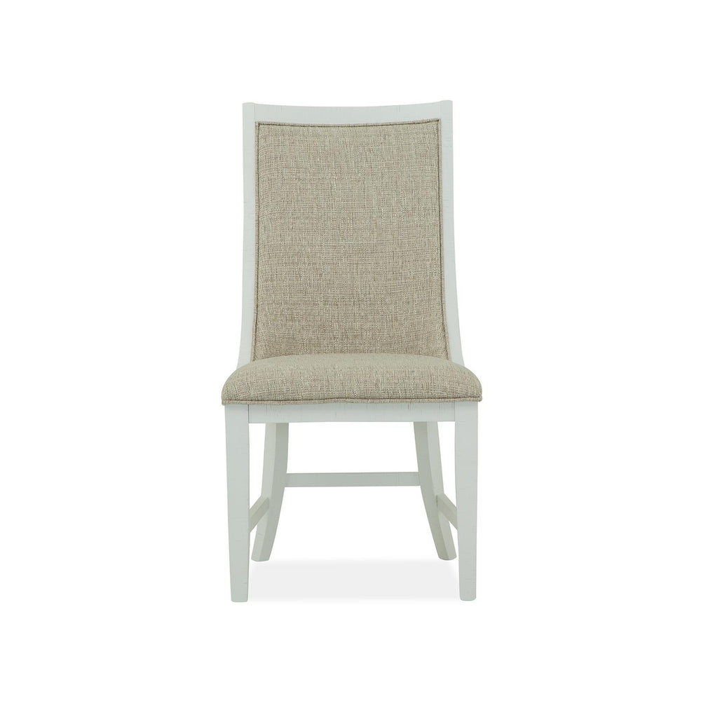  Magnussen Heron Cove D4400-66 Upholstered Host Side Chair IMAGE 2
