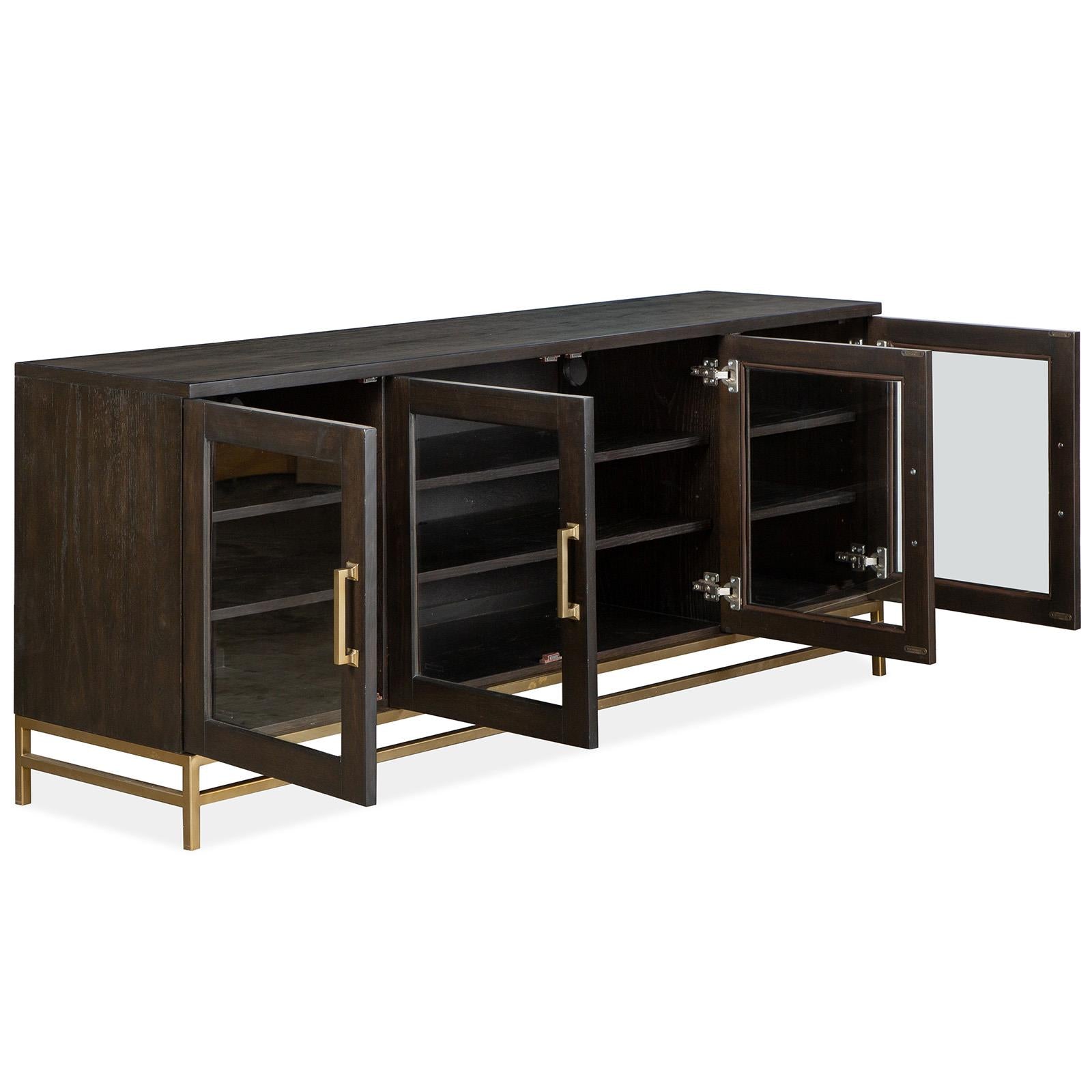  Magnussen Lindon E5570-05D Dark Console IMAGE 2