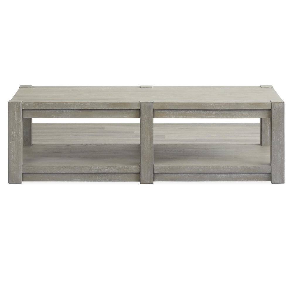  Magnussen Burgess T5701-42 Rectangular Shelf Cocktail Table with Casters IMAGE 2