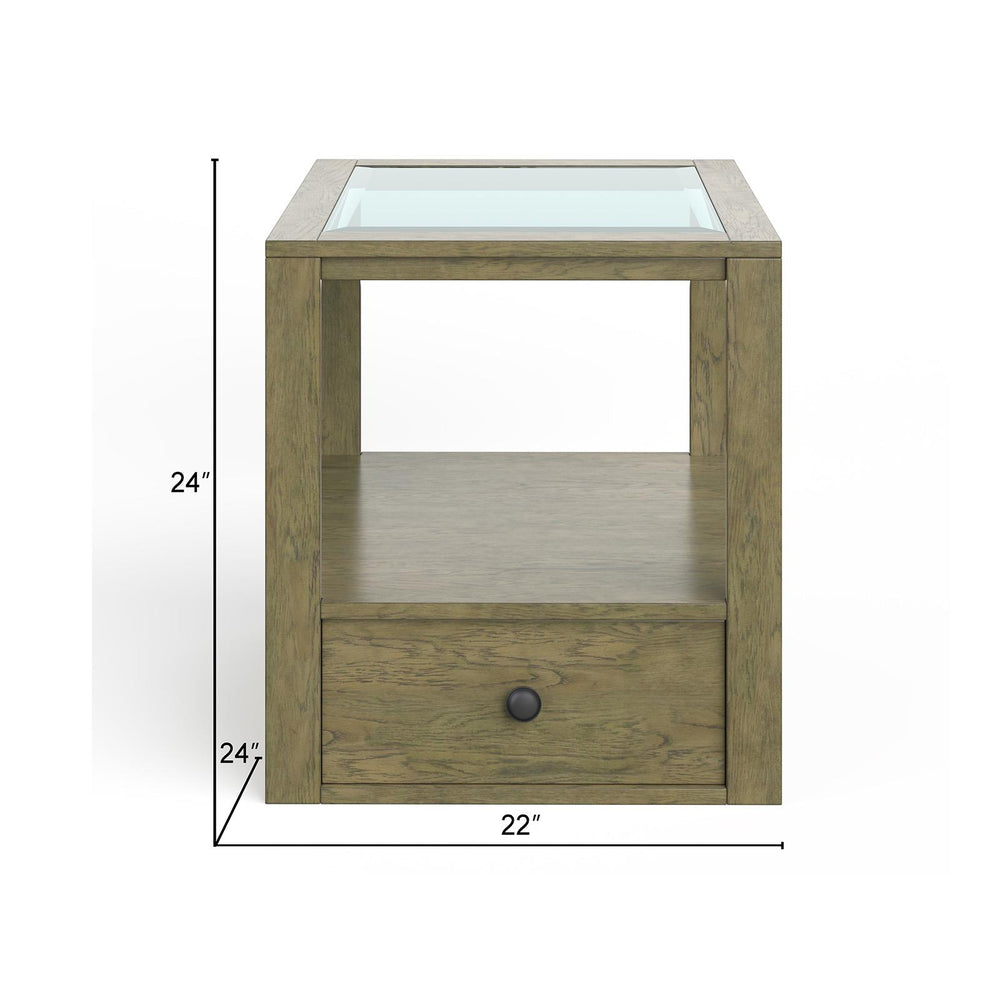  Magnussen Hardison T5631-03 Rectangular End Table IMAGE 2