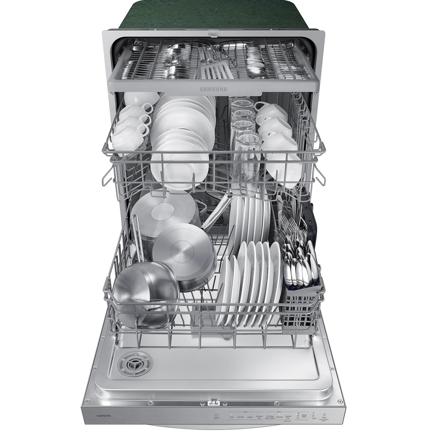  Samsung Built-in Dishwasher with 3rd Rack DW80CG4051SRAA IMAGE 4