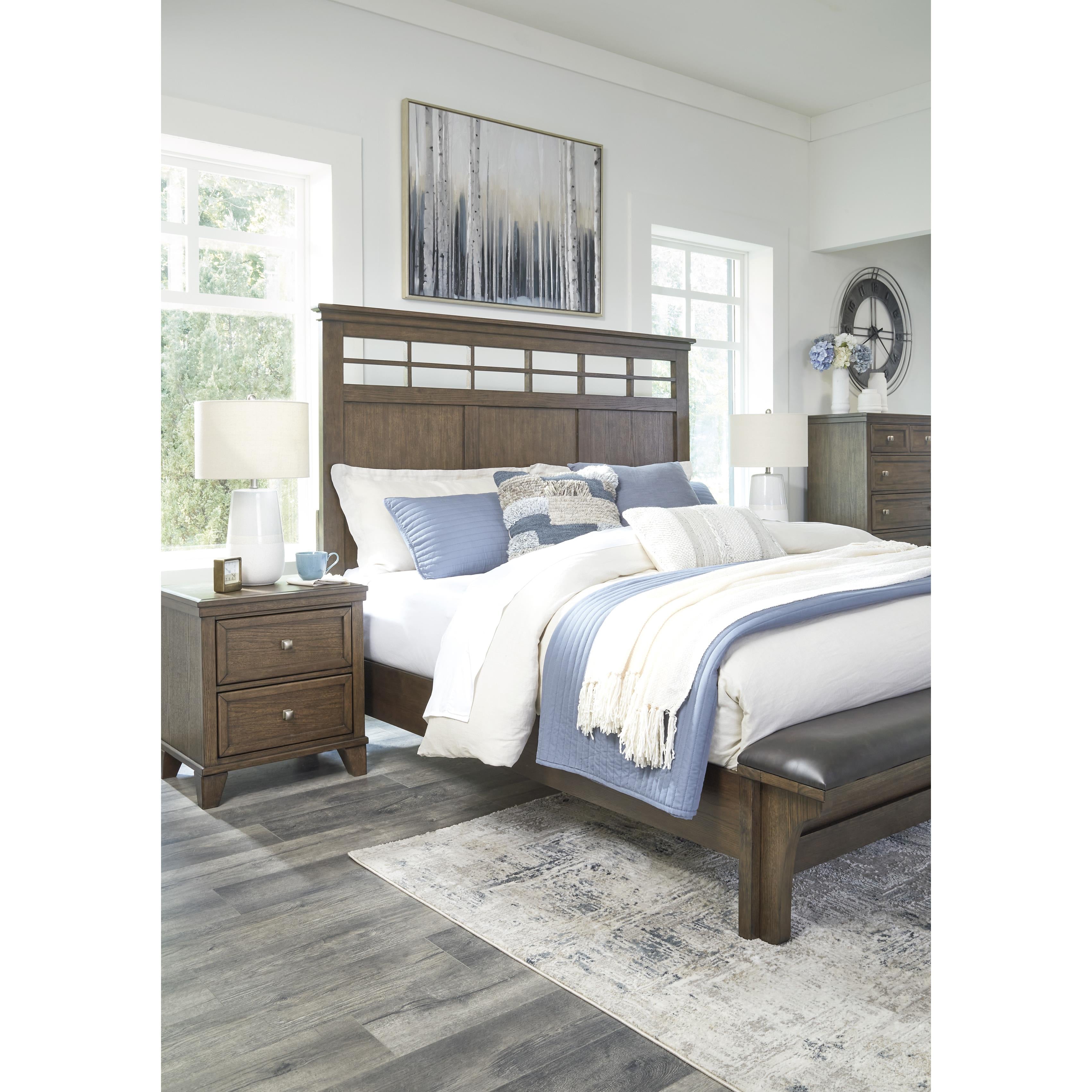  Benchcraft Shawbeck B625B2 Queen Panel Bed IMAGE 12