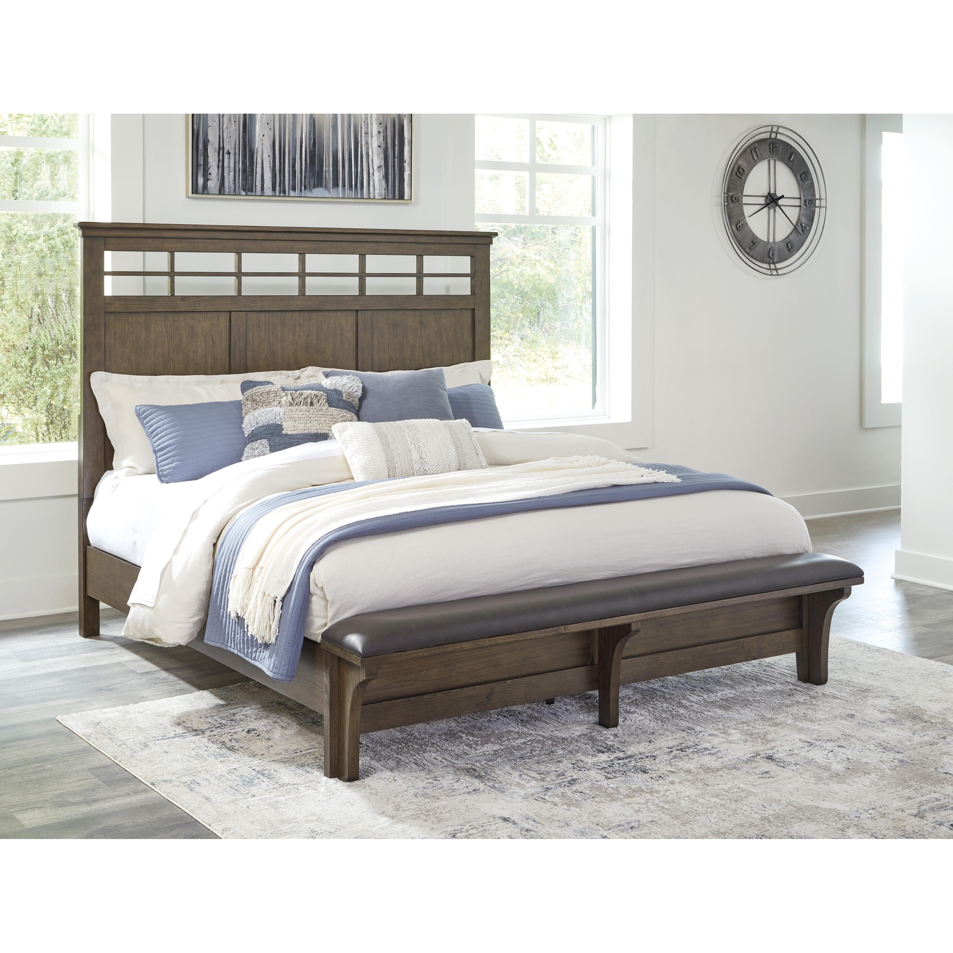  Benchcraft Shawbeck B625B2 Queen Panel Bed IMAGE 6