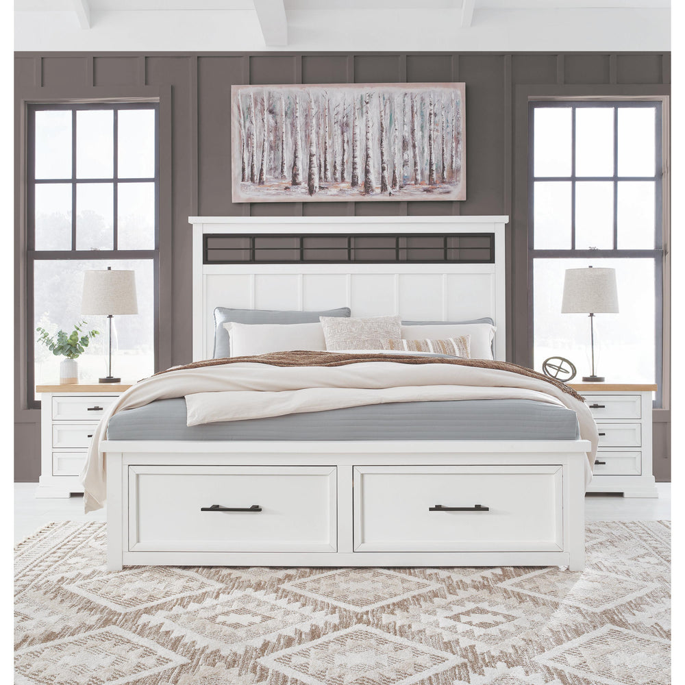  Benchcraft Ashbryn B844-93 Three Drawer Night Stand IMAGE 12