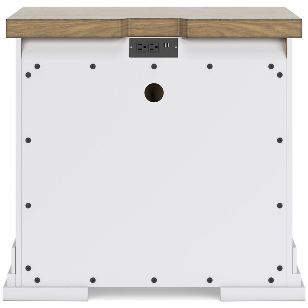  Benchcraft Ashbryn B844-93 Three Drawer Night Stand IMAGE 5