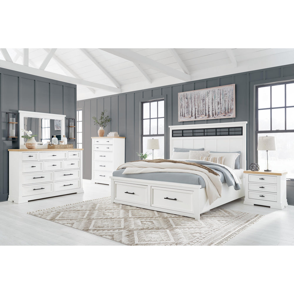  Benchcraft Ashbryn B844B1 Dresser and Mirror IMAGE 11