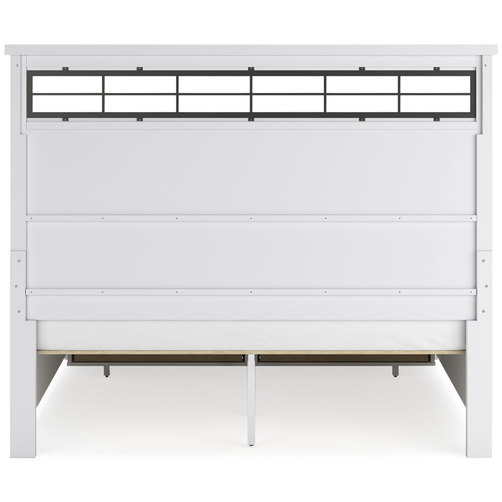  Benchcraft Ashbryn B844B5 California King Panel Storage Bed IMAGE 4