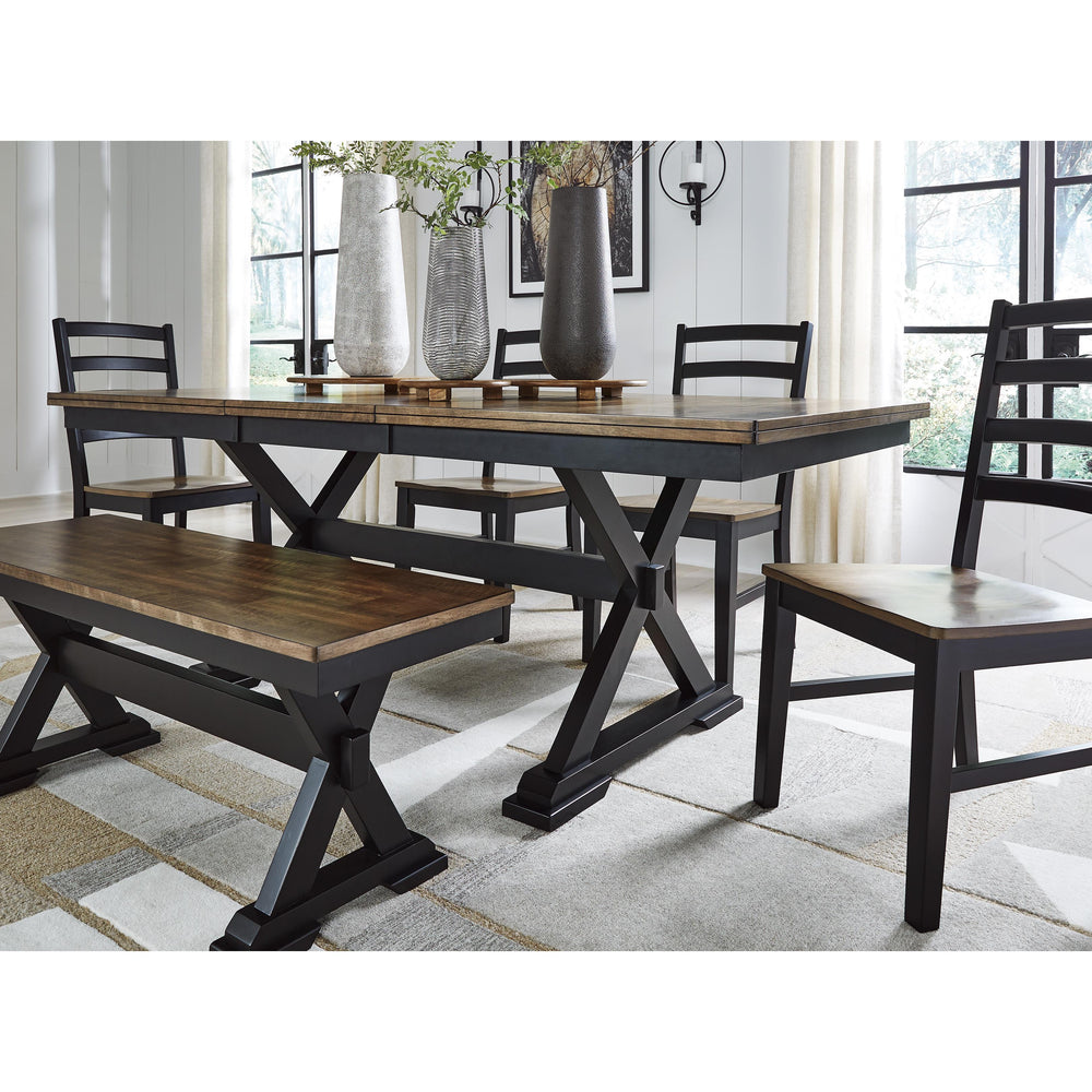  Signature Design by Ashley Wildenauer D634-00 Large Dining Room Bench IMAGE 8