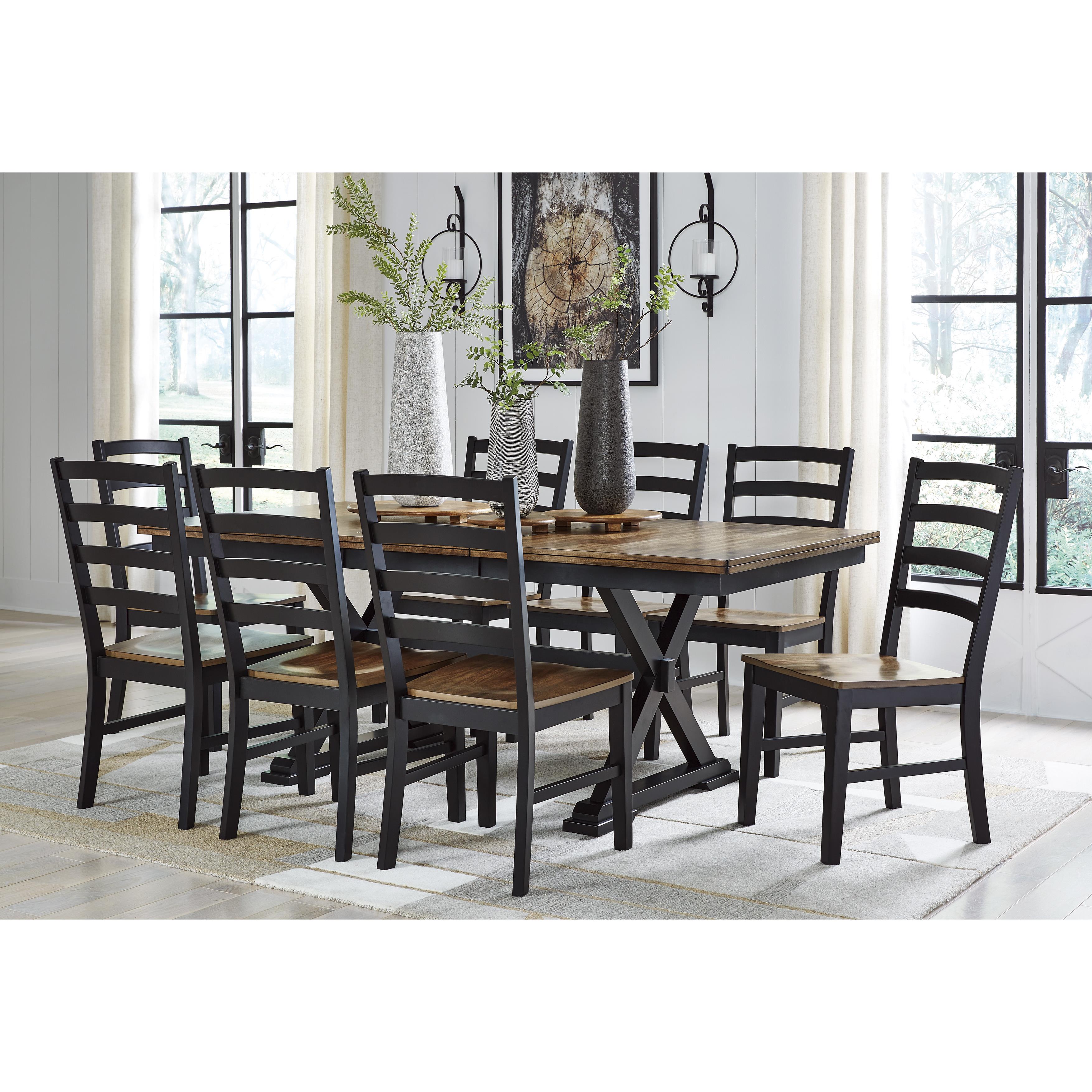  Signature Design by Ashley Wildenauer D634-35 Rectangular Dining Room Extension Table IMAGE 14