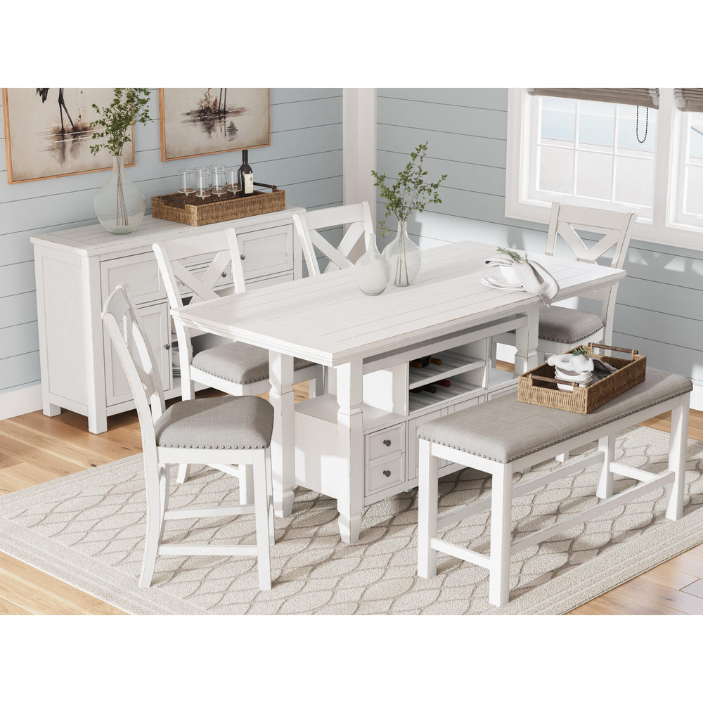  Signature Design by Ashley Robbinsdale D642-09 Double Counter Upholstered Bench IMAGE 9