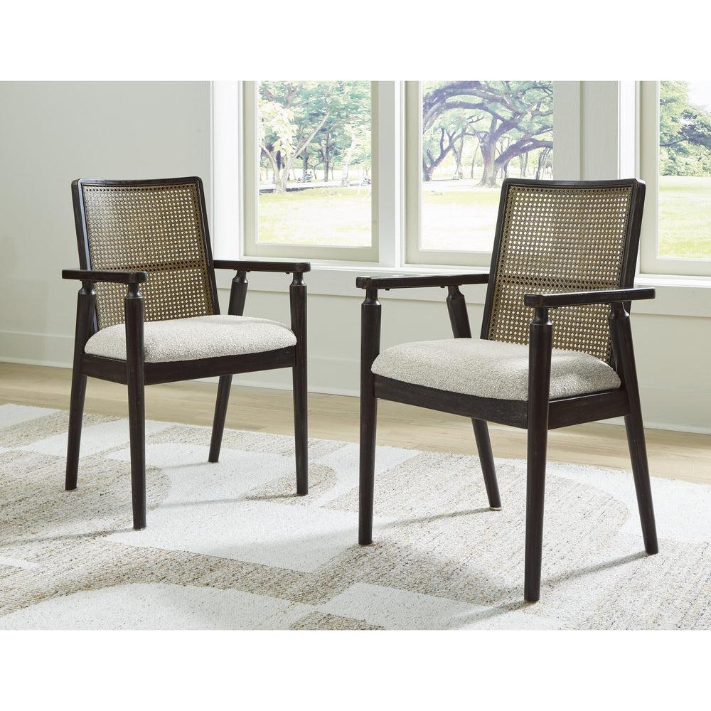  Signature Design by Ashley Galliden D841-02A Dining Upholstered Arm Chair IMAGE 5